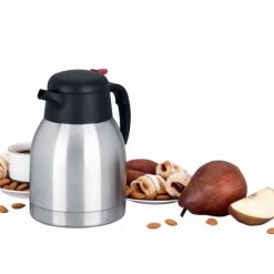 Coffee Decanters And Coffee Servers Focus Foodservice KPW9100 Vacuum Thermal Carafe With Trigger 1.5 Z.Focus Foodservice KPW9100 Vacuum Thermal Carafe With Trigger 1.5 L. - 1/2 Doz - 1/2 Doz