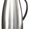 International Tableware - ITI Beverage Servers ITI SA71001 1 Ltr Stainless Steel Coffee Pot With Glass Inner Liner - 1 Doz