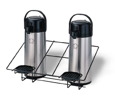 Airpot Racks Service Ideas APR2BLC Double Airpot Wire Rack, Black 1 Airpot Racks Service Ideas APR2BLC Double Airpot Wire Rack, Black