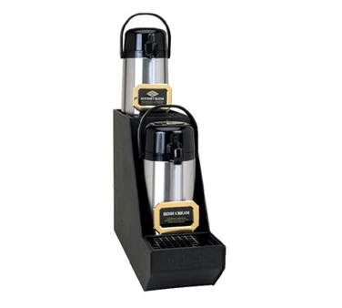 Airpot Racks Service Ideas APS2BL Double Airpot Stand, Black 1 Airpot Racks Service Ideas APS2BL Double Airpot Stand, Black