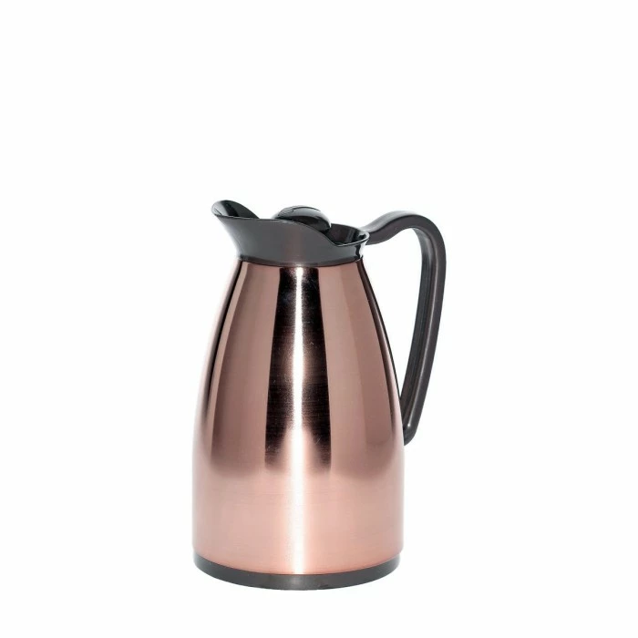 Beverage Servers Service Ideas CGC060CP Copper Classic Glass Insulated Carafe, 0.6 Liter 1 Beverage Servers Service Ideas CGC060CP Copper Classic Glass Insulated Carafe, 0.6 Liter