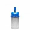 Airpots Service Ideas CTAL25BLU Stainless Steel Lined Airpot With Lever, Blue Top 2.5 Liter