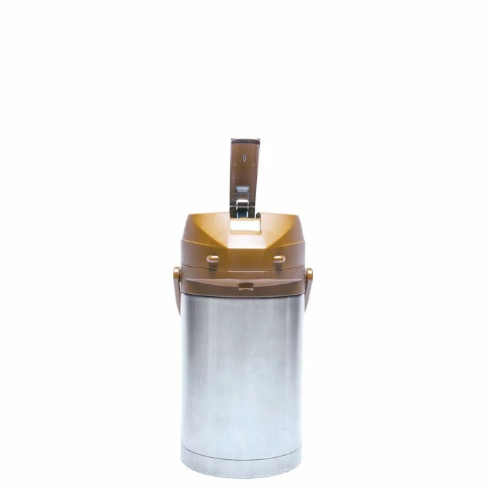 Airpots Service Ideas CTAL25BR Stainless Steel Lined Airpot With Lever, Brown Top, 2.5 Liter 1 Airpots Service Ideas CTAL25BR Stainless Steel Lined Airpot With Lever, Brown Top, 2.5 Liter