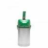 Airpots Service Ideas CTAL25GRN Stainless Steel Lined Airpot With Lever, Green Top, 2.5 Liter
