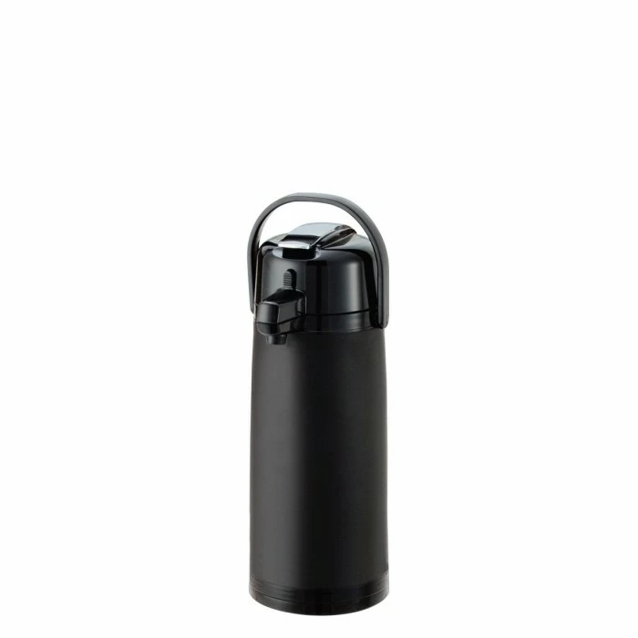 Airpots Service Ideas ECAL22SBPBLMAT Eco-Air Smooth Black Matte Plastic Glass Lined Vacuum Lever Lid Airpot 2.2 Liter 1 Airpots Service Ideas ECAL22SBPBLMAT Eco-Air Smooth Black Matte Plastic Glass Lined Vacuum Lever Lid Airpot 2.2 Liter