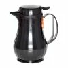 Beverage Servers Service Ideas ECO6BL Eco-Serv Black Plastic-Lined Server .6 Liter