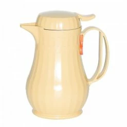 Beverage Servers Service Ideas ECO6BSC Eco-Serv Butterscotch Plastic-Lined Server .6 Liter