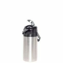 Airpots Service Ideas ENALS25S Signa-Air Stainless Lined Airpot Lever Lid 2.5 Liter