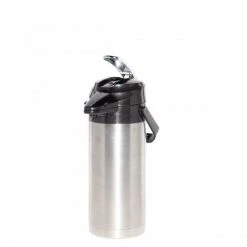 Airpots Service Ideas ENALS30S Signa-Air Stainless Lined Airpot Lever Lid 3 Liter