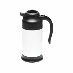Coffee Decanters And Coffee Servers Service Ideas FS7WH SteelVac White Carafe 0.7 Liter
