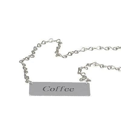 Beverage Tags Service Ideas IDCHCF ID Chain "Coffee" For Airpot Cover-Ups, Chrome 1 Beverage Tags Service Ideas IDCHCF ID Chain "Coffee" For Airpot Cover-Ups, Chrome