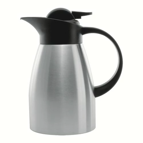 Coffee Decanters And Coffee Servers Service Ideas KVP1000 Brushed Stainless Touch Coffee Server, 1 Liter 1 Coffee Decanters And Coffee Servers Service Ideas KVP1000 Brushed Stainless Touch Coffee Server, 1 Liter