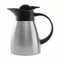 Coffee Decanters And Coffee Servers Service Ideas KVP67 Brushed Stainless Touch Coffee Server, 0.6 Liter
