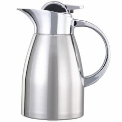 Beverage Servers Service Ideas LVP1000 Elite Stainless Touch Server, 1 Liter