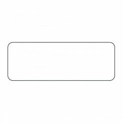 Beverage Tags Service Ideas MT1 Rectangular Magnetic Flavor Tag, Blank