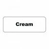 Beverage Tags Service Ideas MT1CR Rectangular Magnetic Flavor Tag, Cream