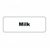 Beverage Tags Service Ideas MT1MI Rectangular Magnetic Flavor Tag, Milk