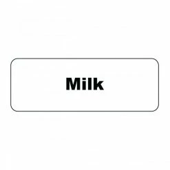 Beverage Tags Service Ideas MT1MI Rectangular Magnetic Flavor Tag, Milk