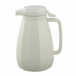 Beverage Servers Service Ideas NG501WH New Generation White Coffee Server, 0.6 Liter