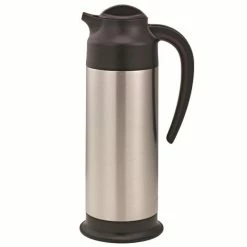 Coffee Decanters And Coffee Servers Service Ideas SSN100 SteelVac Stainless Footed Vacuum Creamer, 1 Liter