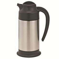 Coffee Decanters And Coffee Servers Service Ideas SSN70 SteelVac Stainless Footed Vacuum Creamer 0.7 Liter