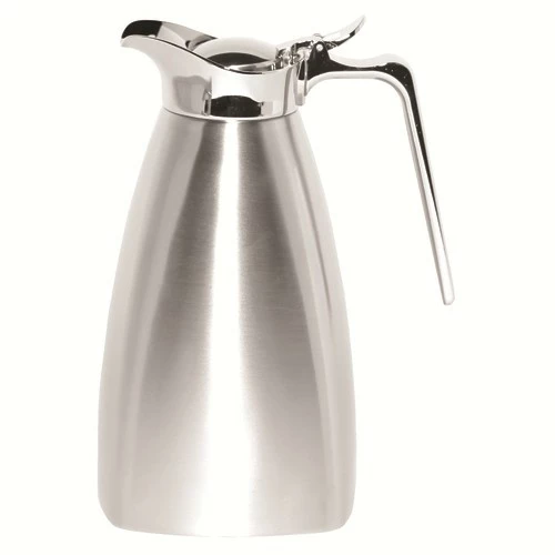 Beverage Servers Service Ideas SVSQ07BS Brushed Stainless Square Server, 0.7 Liter 1 Beverage Servers Service Ideas SVSQ07BS Brushed Stainless Square Server, 0.7 Liter