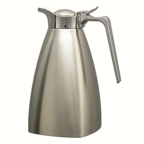 Beverage Servers Service Ideas SVSQ10BS Brushed Stainless Square Server, 1 Liter 1 Beverage Servers Service Ideas SVSQ10BS Brushed Stainless Square Server, 1 Liter