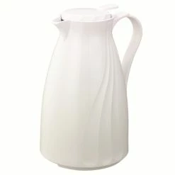 Beverage Servers Service Ideas TNSPB2WH Twist N' Serve White Carafe 2 Liter