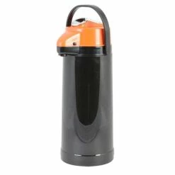 Airpots Thunder Group APLG022D Glass Lined Airpot With Lever Pump 2.2 L, Decaf