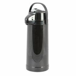 Airpots Thunder Group APLG025 Glass Lined Airpot With Lever Pump 2.5 L
