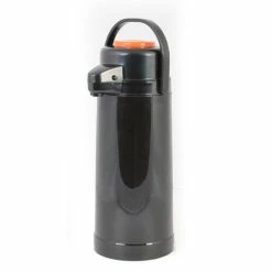 Airpots Thunder Group APPG025D Glass Lined Airpot With Push Button2.5 L