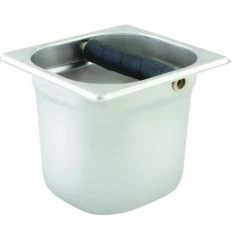 Knock Boxes Thunder Group SLKB166 Stainless Steel Knock Box 6"