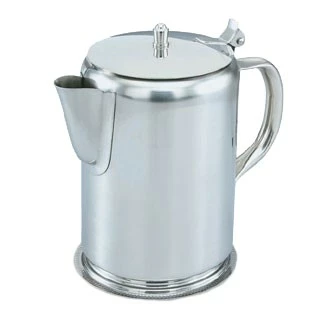 Beverage Servers Vollrath 48365 Silver-Plated Coffee Server With Hinged Cover And Gadroon Base 2 Qt. 1 Beverage Servers Vollrath 48365 Silver-Plated Coffee Server With Hinged Cover And Gadroon Base 2 Qt.