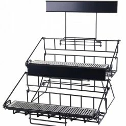 Airpot Racks Winco APRK-6 Six Compartment Black Wire Airpot Rack