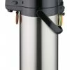 Airpots Winco APSK-730 Stainless Steel Vacuum Server, Lever Top 3.0 Liter