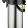 Airpots Winco APSP-925 Push Button Vacuum Server With Stainless Steel Liner 2.5 Liter
