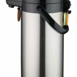 Airpots Winco APSP-925 Push Button Vacuum Server With Stainless Steel Liner 2.5 Liter